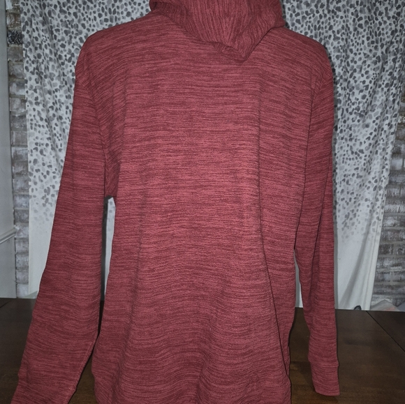 Men's Reebok Size XXL  Melange Logo Polar Fleece Hoodie Pull-Over - Picture 4 of 6